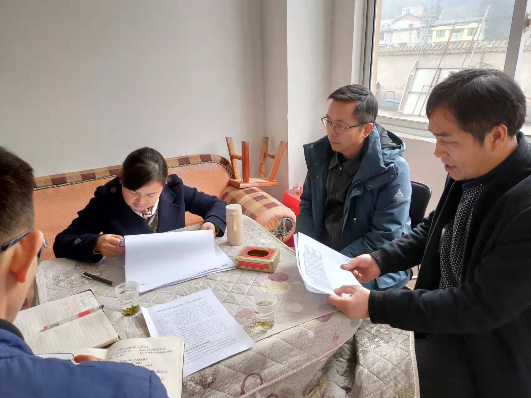 三穗县人大常委会主任到台烈镇调研乡村振兴推进情况